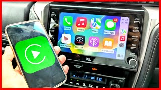 How to use Apple Car Play in Toyota Fortuner 2024 for Navigation | Music | Messages | Connect iPhone