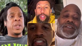 Jay-Z REACTS To Dame Dash TEETH Falling Out On IG Live (Parody)