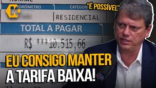 TARCÍSIO FALA SOBRE A PRIVATIZAÇÃO DA SABESP