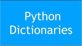 Python Tutorial - 7 : Dictionaries in Python | Create | Insert | Keys() | Values() | Delete