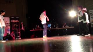 Dancekool vol.27: (Popping Semis) Lunlun & Rhyspect v Popping Jack & Benny Boog