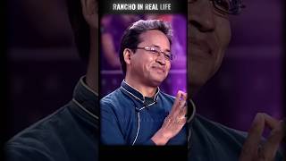 3 IDIOTS CHARCTER RANCHO IN REAL LIFE😱 || FT.@SonamWangchuk66 #sonamwangchuk #podcast