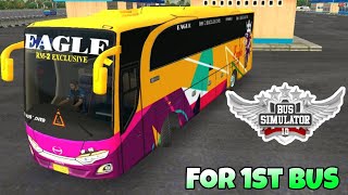 Eagle _ ( Hino Rm2 ) _ Bus Skin _ For 1st Bus _ Bus simulator indonesia