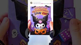 Kuromi Game Book #halloween #squishy #paperdiy #asmr