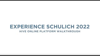 Experience Schulich 2022 -  IMMRSV Online Platform Walkthrough