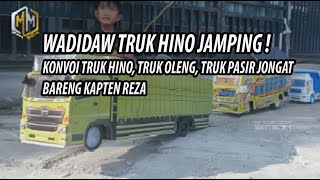 TRUK OLENG Dump Truk Trailer Hino 500 Tronton Truk Hino 500 ENGKEL Pasir Truk Fuso Sampe Jamping