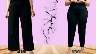 Sewing Tricks on How to Slim and Shorten Women's Trousers | Tailor-Nour