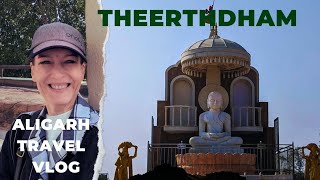 Famous Jain Mandir in Aligarh | Suzanne Bernert at Theerthdham Mangalayatan Temple (Dec 2023)