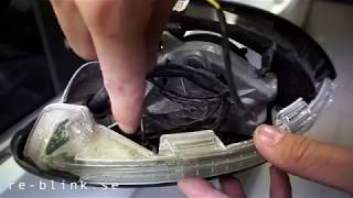 re:blink - VW Passat B8 - Running / dynamic / floating mirror turn light indicator installation