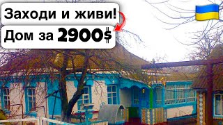 🇺🇦 Заходи и живи! Дом в селе за 2900$ Продажа недвижимости за копейки! Всё есть Уютное тихое село!