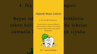 Dişlerde Beyaz Lekeler Neden Oluşur? #dişhekimi #ankaradentist #gülüşestetiği