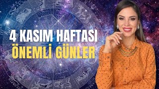 4 Kasım Haftası Astroloji Gündeminde Ne Yaşanacak?