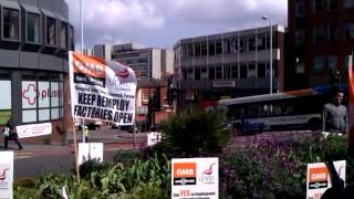 Disabled Workers Protest in Sheffield and London