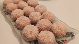 Moroccan Coconut Snowball Cookies حلوة ريشبوند او محبوبة الجماهير سهلة التحضير