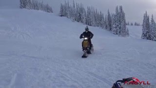 Argyll Motorsports Snow Biking in Valemount with Yeti Snow MX Part 3