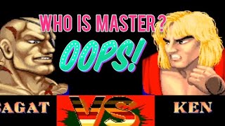 ken getting crazy , i'll show you who is master !!    street fighter 2