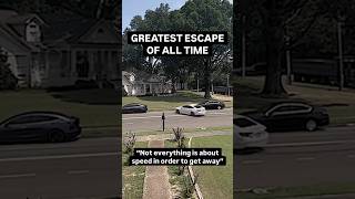 Greatest Escape Of All Time 🔥 #carchases #carescape #policechase #getawaycar  #greatestofalltime