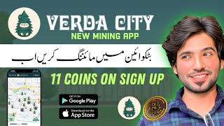 Verda City Mining App | New Mining Apps in 2024 | Earning In Btc and Verda Coin | Verda App detail