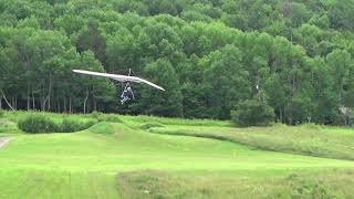 My 1st flight from 150' corner with Jerry's glider; video by Jerry.