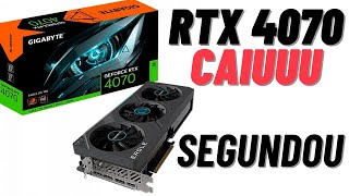 RTX 4070 E MUITO MAIS NESSA SEGUNDA 23/09