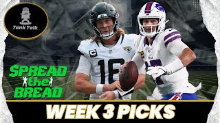 Spread The Bread: NFL Week 3 Picks