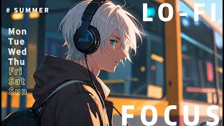 【Lo-Fi Music】Focus on work | 專注工作.讀書🎵 [純音樂]治癒.放鬆.舒眠.專注