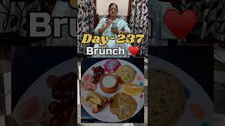 Da-237 My Healthy Brunch routine♥️ #aruvameesaikoduvaparva #vijayalakshmitulasi #weightloss #tasty