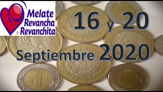 ✔Como GANAR🤑 la Lotería Melate Revancha y Revanchita (16  y  20 / 09 /2020)