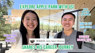 Exploring Apple Park and ‪@JerrySaysCheese shares his Career Experiences 🍎❤️