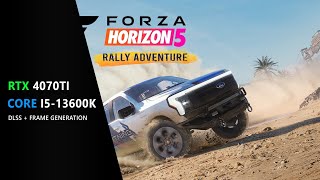 Forza Horizon 5 || Intel Core i5 13600k + RTX 4070 TI || DLSS 3 || RT ||Ultra 1440p || Windows 11