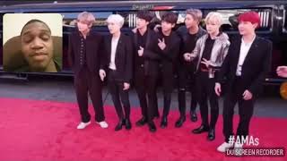 BTS AMA'S RED CARPET ARRIVAL 2017 | Part 2 Reaction