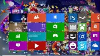 How To Get Custom Start Screen Background on Windows 8