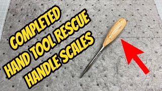 Making Handle Scales for the Hand Tool Rescue small screwdriver -  @HandToolRescue