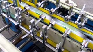 Folder & Gluer Machine with Crash Lock Model-Model ZH-800 G