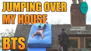 Jumping Over My House Behind The Scenes | Damien Walters