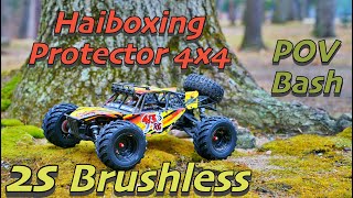 Haiboxing 12815 Protector 4x4 2S Brushless Upgrade POV Bash