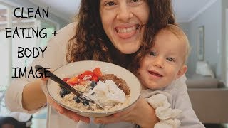 What I Ate Today VEGAN MOM | clean eating + body image