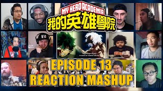 MY HERO ACADEMIA SEASON 6 EPISODE 13 REACTION MASHUP