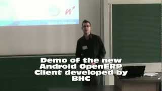 OpenERP Summit 2012 - BHC presents the new OpenERP Android client