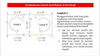 Hukum Kirchhoff (Mr Jati)