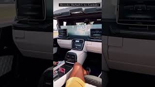 Cruising in the luxurious Mercedes Maybach G 650 Landaulet