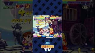 Pocket Fighters- Arcade  #gaming #retrograming #arcade #streetfighter2 #capcom