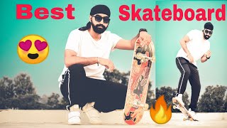 Best skateboard 🛹 for beginners 🔥Strauss skateboard🛹 Unboxing and review | best Budget skateboard? 😍