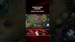 MOSKOV MODE BRAWL | SAVAGE | MLBB |  #mobilelegends #gameplaymoskov  #mlbbcreatorcamp