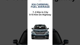 KIA Grand Carnival Fuel Average | Complete Expert Review | Link given in description #shorts