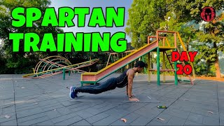 DAY 20 SPARTAN WARRIOR TRAINING BY ALVIN LEONA