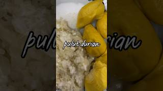 Pulut Durian. mmg tak pernah jemu mkn😍 resepi di komen ye⤵️ #pulutdurian #resepimudah #resepisimple