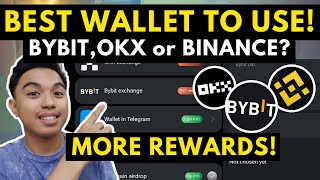 BEST CRYPTO WALLET TO USE IN HAMSTER KOMBAT! HOW TO CONNECT BYBIT,OKX AND BINANCE IN HAMSTER KOMBAT?