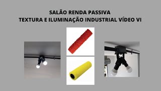 Salão 21.84m² Para Gerar Renda Passiva 💰 - Textura e Iluminação Industrial  Vídeo VI.