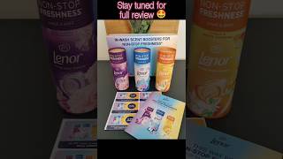 Unboxing Lenor Scent Boosters #ad #LenorFreshBoost #savvycircle @supersavvymeofficial @joyofclean